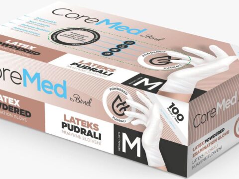 Coremed Pudrali Lateks Eldiven
