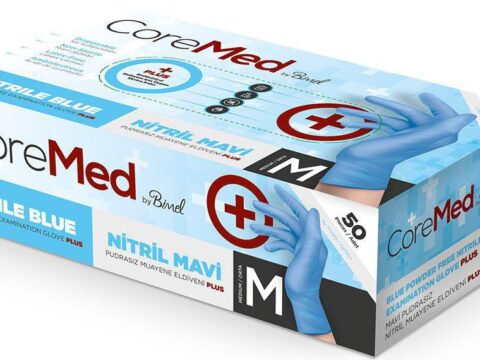 CoreMed Mavi Nitril Eldiven