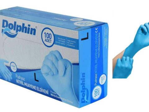 Dolphin Mavi Nitril Eldiven