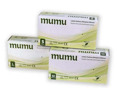 Mumu Pudrasiz Lateks Eldiven