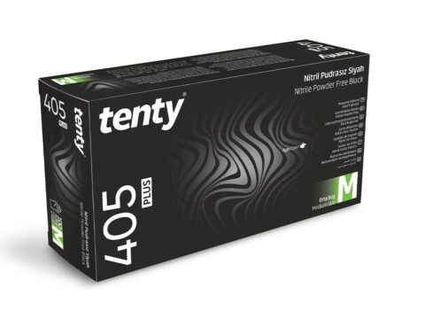 Tenty Siyah Nitril Eldiven