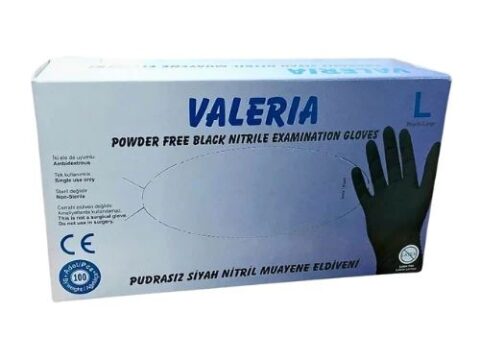 Valeria Siyah Nitril Eldiven